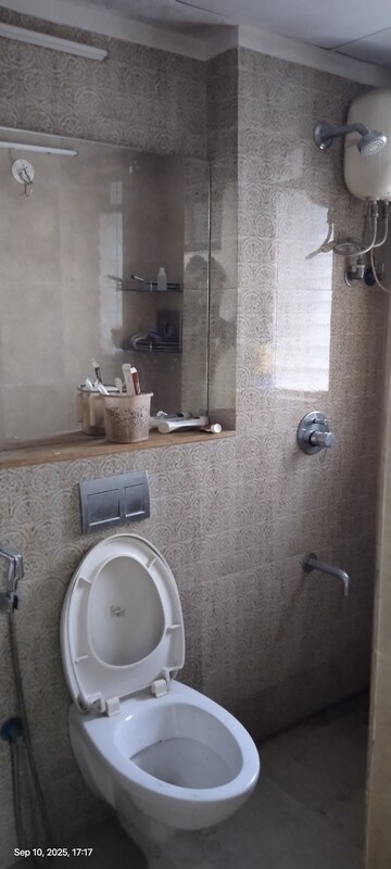 Bathroom in 1.5 BHK Apartment at Lodha Downtown, Dombivli East – for Rent