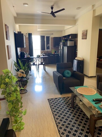 Living Room in 3 BHK Apartment at Dasnac The Jewel, Sector 75 – for Rent
