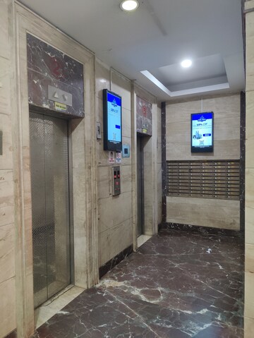 Building Lobby in 2 BHK Apartment at Pride Presidency Luxuria, Ghodbunder Road – for Rent