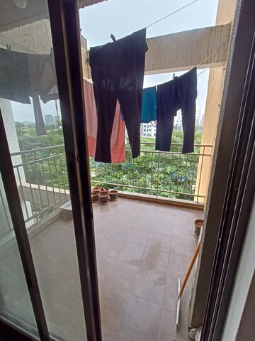 Balcony in 2 BHK Apartment at Shapoorji Pallonji Joyville Hinjewadi, Hinjewadi – for Rent