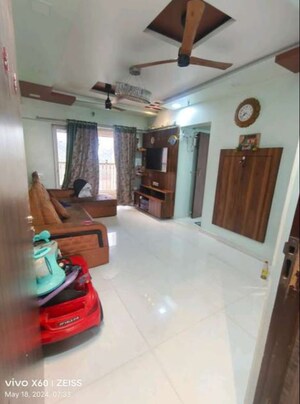 Living Room in 1 BHK Apartment at Rutu City, Thane West – for Sale