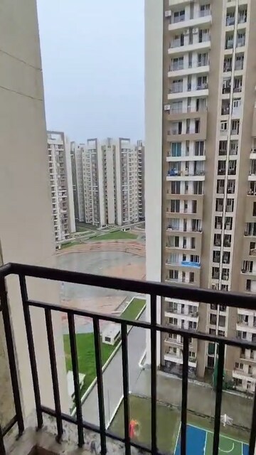 Balcony in 3 BHK Apartment at Amrapali Golf Homes, Sector 4 Greater Noida – for Rent