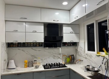 Kitchen in 2 BHK Apartment at Aparna Sarovar Zenith, Nallagandla – for Rent