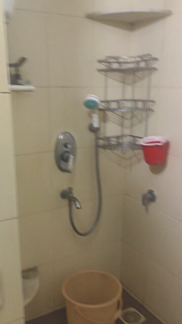 Bathroom in 2 BHK Apartment at Sahayog Complex, Manpada – for Rent