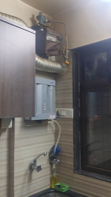 Staircase in 2 BHK Apartment at Sahayog Complex, Manpada – for Rent