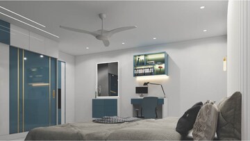 Building Lobby in 6 BHK Apartment at Prestige High Fields, Gachibowli – for Rent