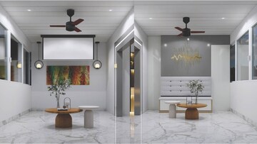 Building Lobby in 6 BHK Apartment at Prestige High Fields, Gachibowli – for Rent