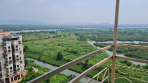 Balcony in 2 BHK Apartment at Hexblox CHS Ltd, Kharghar Sector 10 – for Sale