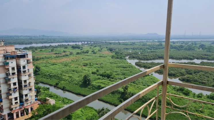 Balcony, hexblox-chs-ltd 2 Bedroom 1220 Sq.Ft. Apartment In Kharghar Sector 10 Navi Mumbai 9169439