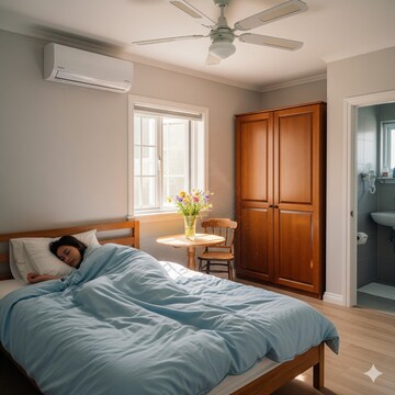 Bedroom in  Pg at Sector 15 – for Rent