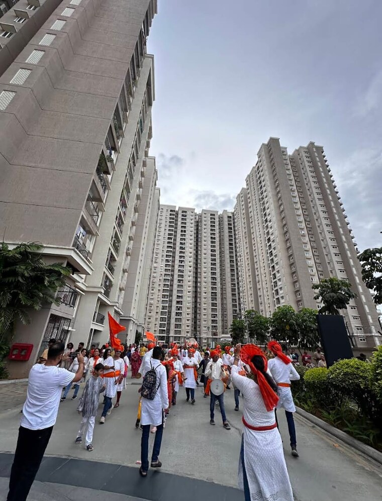 Exterior View, prestige-song-of-the-south 3 Bedroom 1358 Sq.Ft. Apartment In Yelenahalli Bangalore 9169459