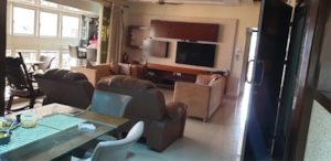 Living Room in 3 BHK Apartment at Siddhi Siddhi Grandeur, Kharghar Sector 19 – for Sale