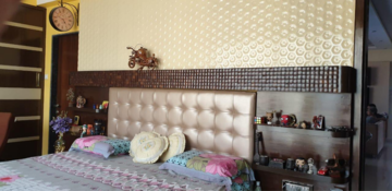 Bedroom in 3 BHK Apartment at Siddhi Siddhi Grandeur, Kharghar Sector 19 – for Sale
