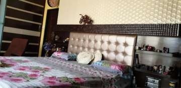Bedroom in 3 BHK Apartment at Siddhi Siddhi Grandeur, Kharghar Sector 19 – for Sale