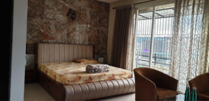 Bedroom in 3 BHK Apartment at Siddhi Siddhi Grandeur, Kharghar Sector 19 – for Sale