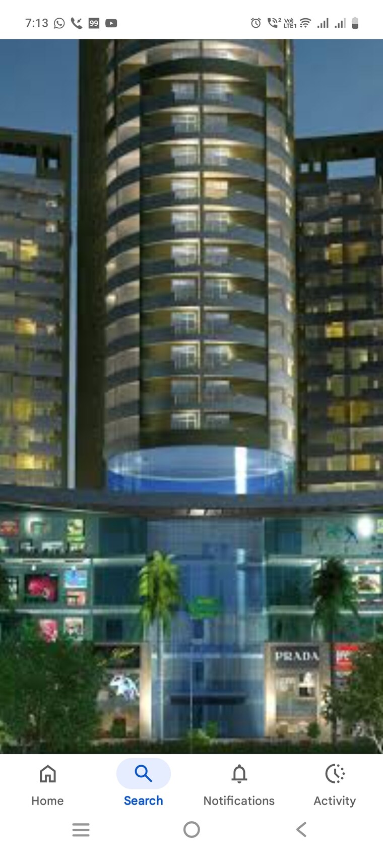 Exterior View, parx-laureate 4 Bedroom 3850 Sq.Ft. Apartment In Sector 108 Noida 9169493