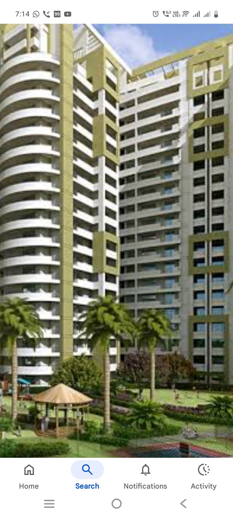 Exterior View, parx-laureate 4 Bedroom 3850 Sq.Ft. Apartment In Sector 108 Noida 9169493