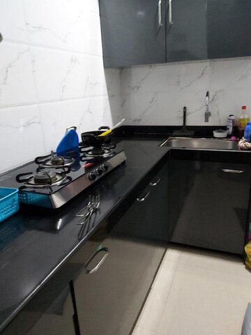 Kitchen in 3 BHK Apartment at Paradise Sai Spring, Kharghar Sector 35g – for Rent