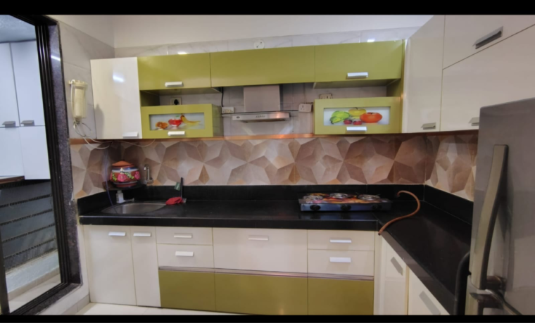 Kitchen, paradise-sai-spring 3 Bedroom 1800 Sq.Ft. Apartment In Kharghar Sector 35g Navi Mumbai 9169519