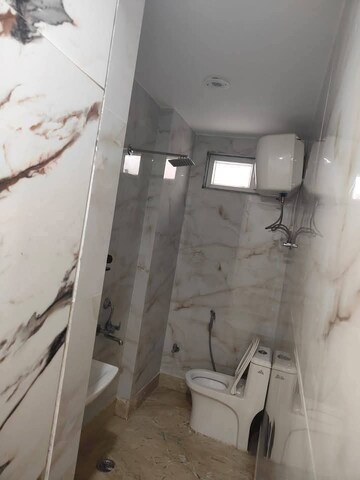 Bathroom in 1 BHK Builder Floor at Saket – for Rent