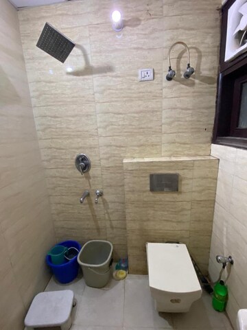 Bathroom in 2 BHK Apartment at Nirman Apartments, Mayur Vihar Phase 1 – for Rent