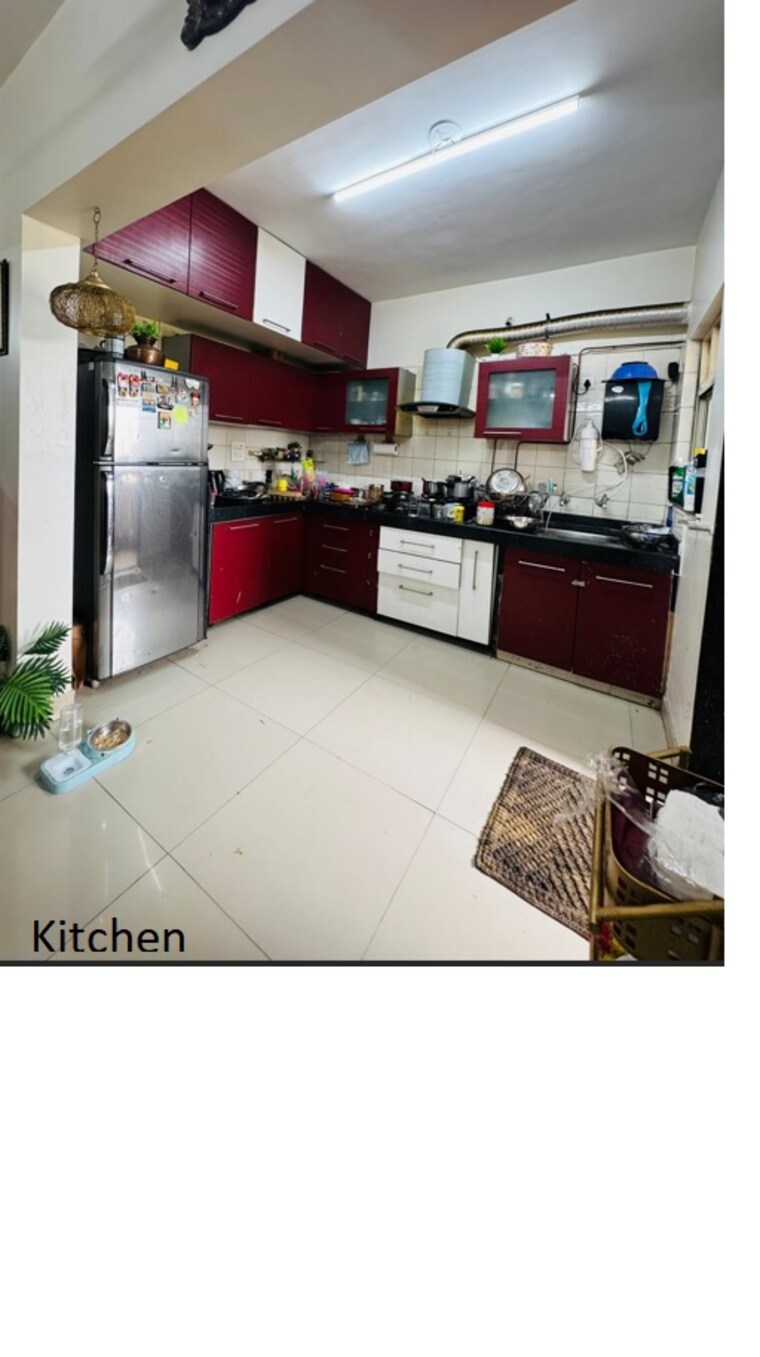 Kitchen, bu-bhandari-everglade 2.5 Bedroom 1273 Sq.Ft. Apartment In Kharadi Pune 9169650