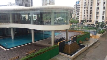 Swimming Pool in 1 BHK Apartment at Siddhi Highland Park, Kolshet Road – for Rent