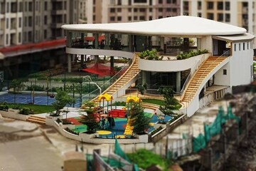 1 BHK Apartment – Exterior View View at Siddhi Highland Park, Kolshet Road - for Rent