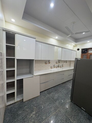 Kitchen in 3 BHK Builder Floor at Kohli One Malibu Town, Sector 47 – for Rent