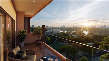 Swimming Pool in 3 BHK Apartment at Vaishnavi Premiere, St Johns Road – for Sale