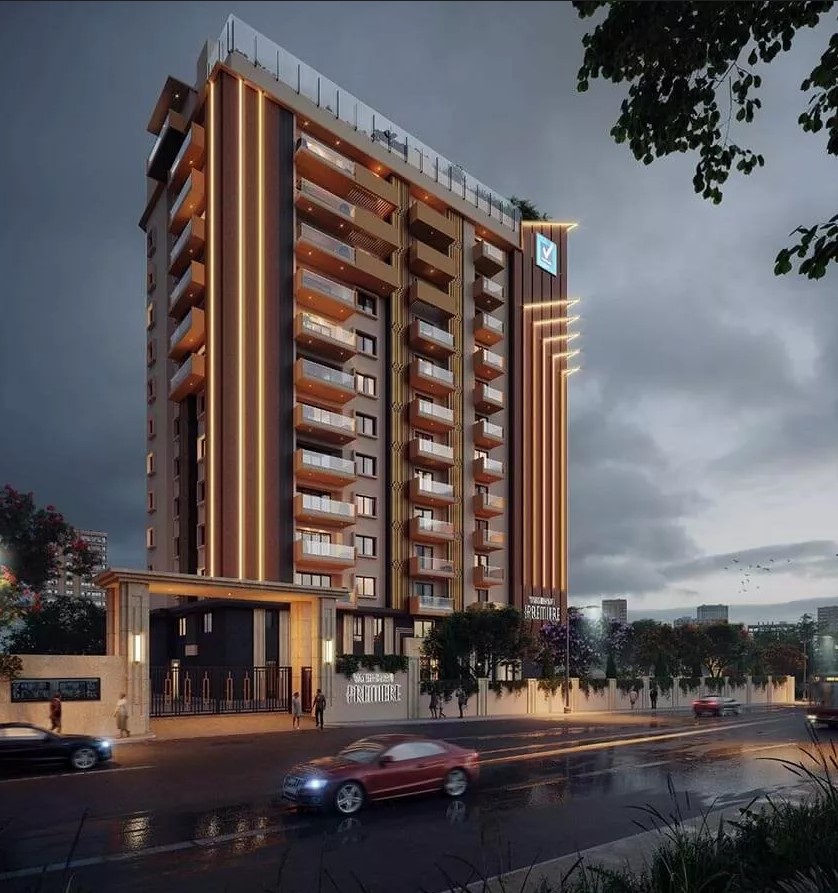 3 BHK + Servant Room Apartment For Sale in Vaishnavi Premiere