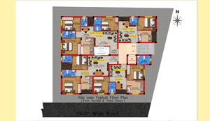 Master Plan in 3 BHK Apartment at Venster Apartment, Iyyappanthangal – for Sale