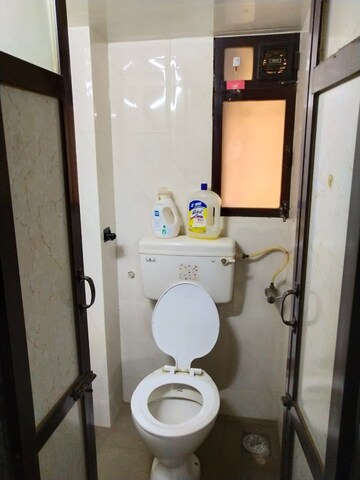Bathroom in 1 BHK Apartment at Virgo CHS, Malad West – for Rent