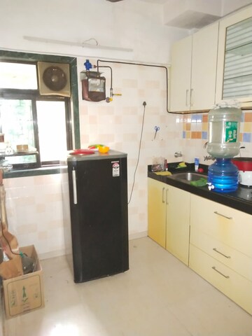 Kitchen in 1 BHK Apartment at Virgo CHS, Malad West – for Rent