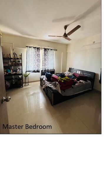 Master Bedroom in 2.5 BHK Apartment at BU Bhandari Everglade, Kharadi – for Rent