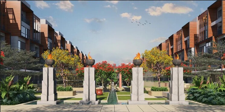 Exterior View, radiance-gardenia 3 Bedroom 2500 Sq.Ft. Apartment In Off Hennur Road Bangalore 9169810