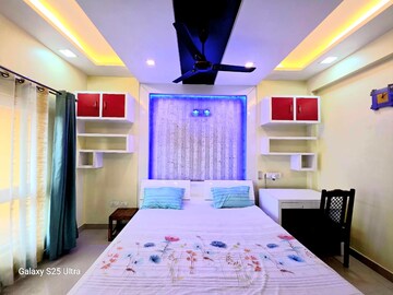Bedroom in 3.5 BHK Apartment at Rohtas Presidential Tower, Vibhuti Khand – for Rent