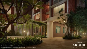 3 BHK Apartment – Exterior View View at Sobha Arbor, Senneer Kuppam - for Sale