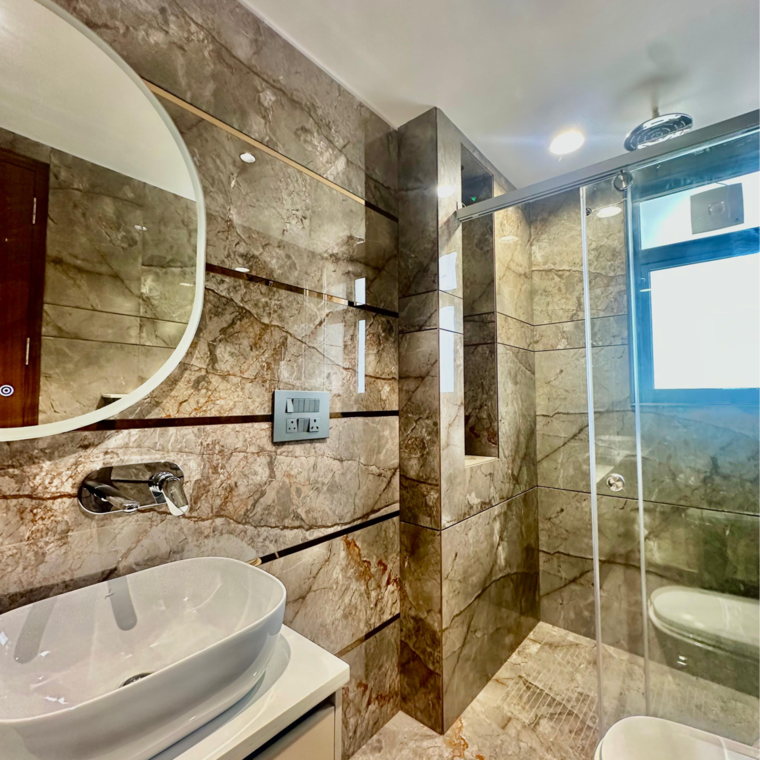 Bathroom, central-park-3-the-room 4 Bedroom 300 Sq.Yd. Builder Floor In Sohna Sector 33 Gurgaon 9169863