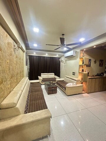 Living Room in 3 BHK Apartment at Thaltej Shilaj Road – for Rent