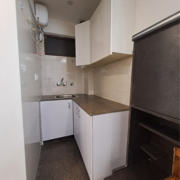 Kitchen in 1 BHK Builder Floor at Malviya Nagar – for Rent