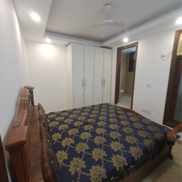 Bedroom in 1 BHK Builder Floor at Malviya Nagar – for Rent