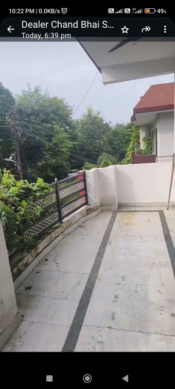 Balcony in 2 BHK Independent House at Sector 12 – for Rent