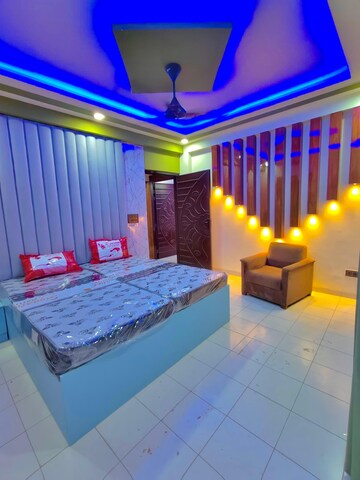 Bedroom in 2 BHK Builder Floor at Ansal Sushant Apartments, Sushant Lok I – for Rent