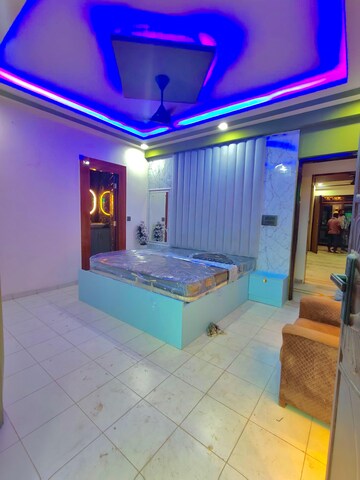 Living Room in 2 BHK Builder Floor at Ansal Sushant Apartments, Sushant Lok I – for Rent