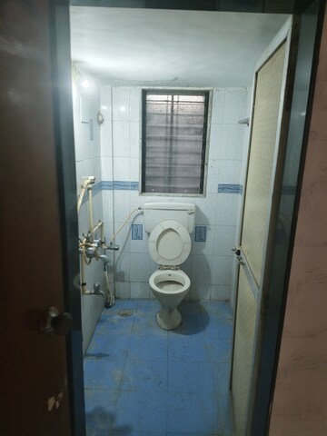 Bathroom in 1 BHK Apartment at Dattani Village Building 1, Vasai West – for Rent