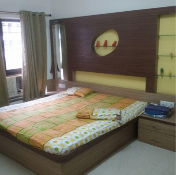 Bedroom in 2 BHK Apartment at Kalpataru Estate Phase 2 Building 4 Society, Kasarwadi – for Rent