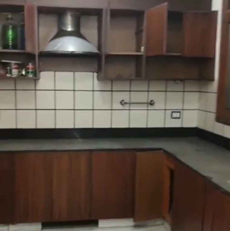 Kitchen, malviya nagar 3 Bedroom 1800 Sq.Ft. Builder Floor In Malviya Nagar Delhi 9169977