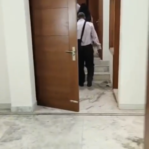 Building Lobby in 3 BHK Builder Floor at Malviya Nagar – for Sale