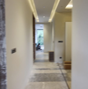 Building Lobby in 3.5 BHK Builder Floor at Anand Niketan – for Sale
